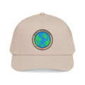 NO World Government Earth Globe Patch Baseball Cap